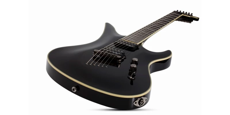 Schecter Avenger BlackJack Gloss Black - Image 3