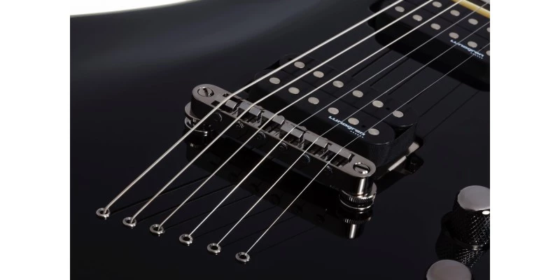 Schecter Avenger BlackJack Gloss Black - Image 8