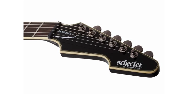 Schecter Avenger BlackJack Gloss Black - Image 11
