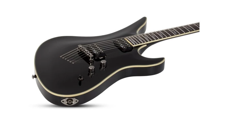 Schecter Avenger BlackJack Gloss Black - Image 4
