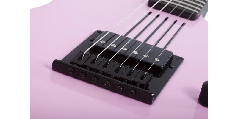 Schecter Machine Gun Kelly Signature PT Tickets To My Downfall Pink - Image 6