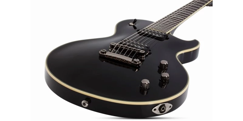 Schecter Solo-II BlackJack Gloss Black - Image 5