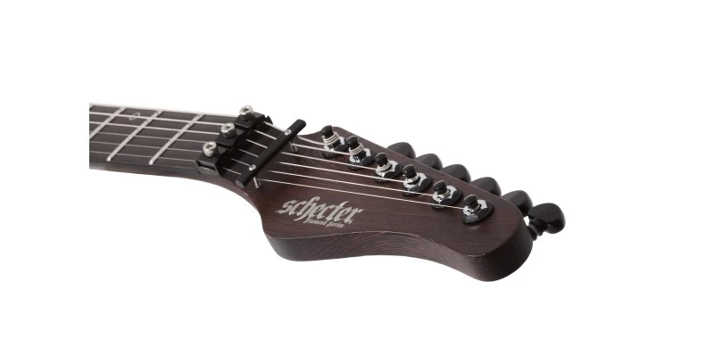 Schecter Sun Valley Super Shredder Exotic Black Limba - Image 16