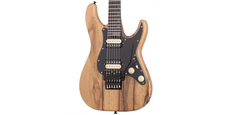 Schecter Sun Valley Super Shredder Exotic Black Limba - Image 4