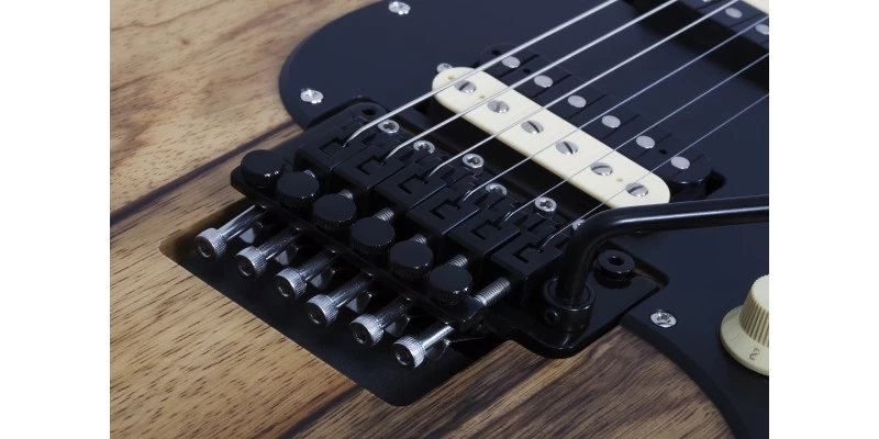 Schecter Sun Valley Super Shredder Exotic Black Limba - Image 12