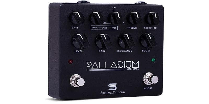 Seymour Duncan Palladium Gain Stage Black Guitar Pedal