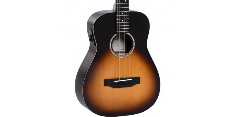 Sigma Guitars Sigma TT-12E-SB+ Travel Electro-Acoustic Guitar Sunburst - Image 4