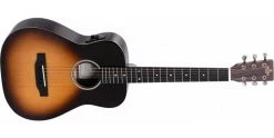 Sigma Guitars Sigma TT-12E-SB+ Travel Electro-Acoustic Guitar Sunburst