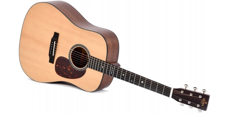 Sigma Guitars Sigma SDM-10E Crossroads - Image 3