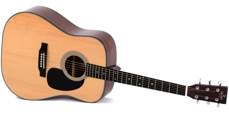 Sigma Guitars Sigma DM-1 Dreadnought Acoustic Guitar - Image 3