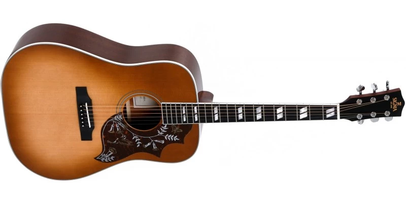 Sigma Guitars Sigma DM-SG5 Heritage Cherry Sunburst Acoustic Guitar