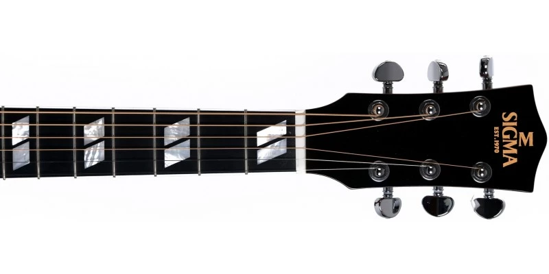 Sigma Guitars Sigma DM-SG5 Heritage Cherry Sunburst Acoustic Guitar - Image 4