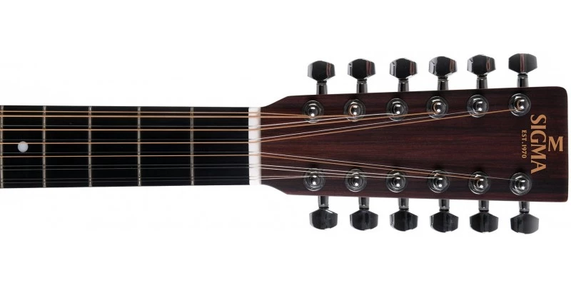 Sigma Guitars Sigma DM12E Acoustic 12 String Guitar - Image 4