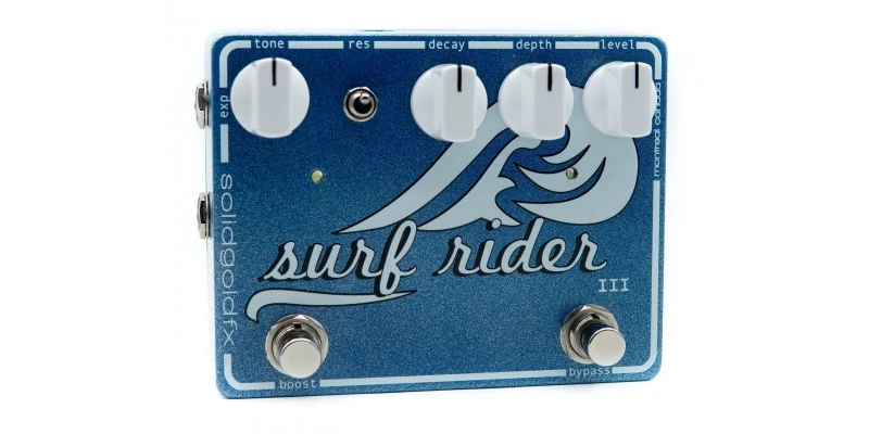 SolidGoldFX Surf Rider III Reverb Pedal - Image 2
