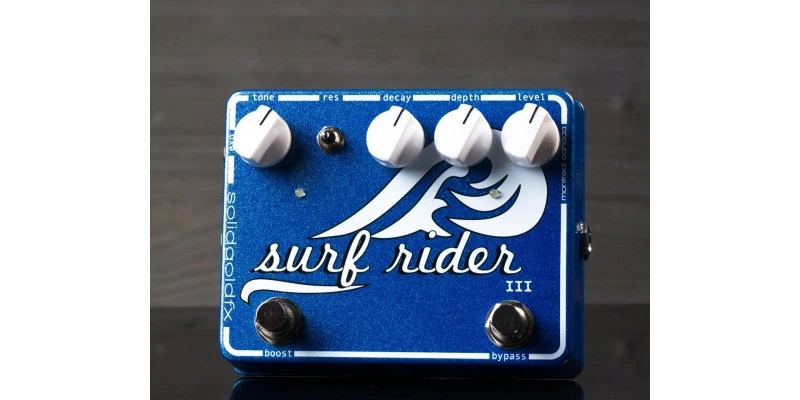 SolidGoldFX Surf Rider III Reverb Pedal - Image 3