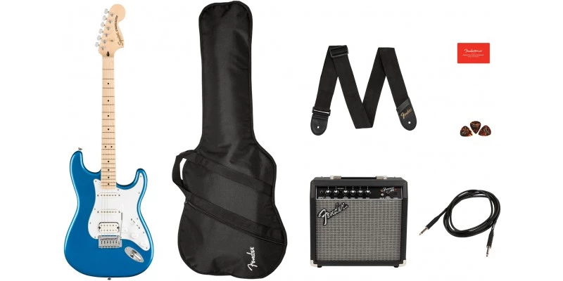 Squier Affinity Stratocaster HSS Pack Lake Placid Blue
