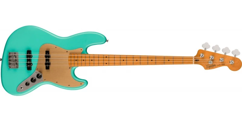Squier 40th Anniversary Jazz Bass Vintage Edition Satin Seafoam Green