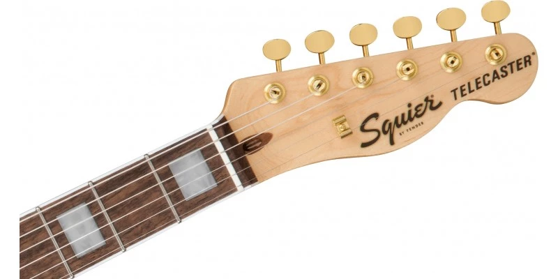 Squier 40th Anniversary Telecaster Gold Edition Black - Image 6