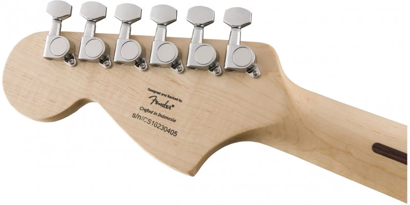 Squier Bullet Mustang HH Black Electric Guitar - Image 7