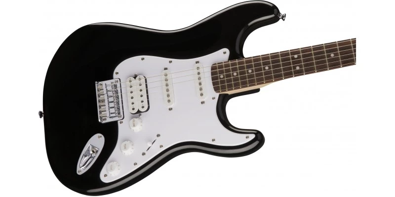 Squier Bullet Stratocaster HT (Hard Tail) HSS Black - Image 3