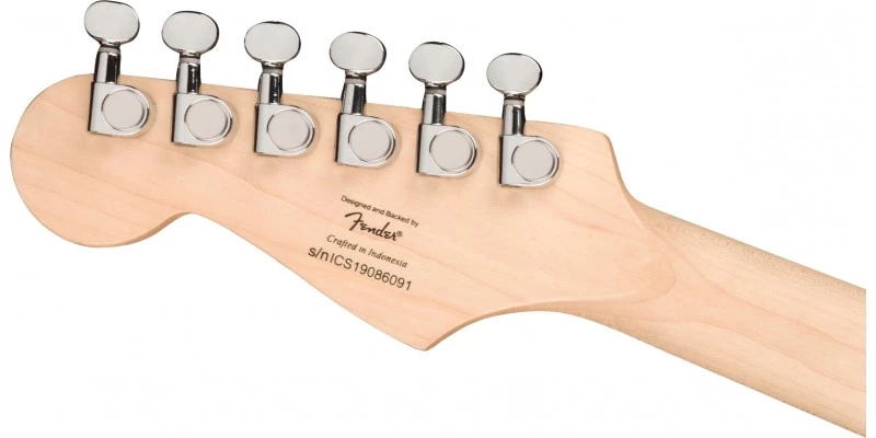 Squier Mini Stratocaster Kids Guitar Shell Pink - Image 7