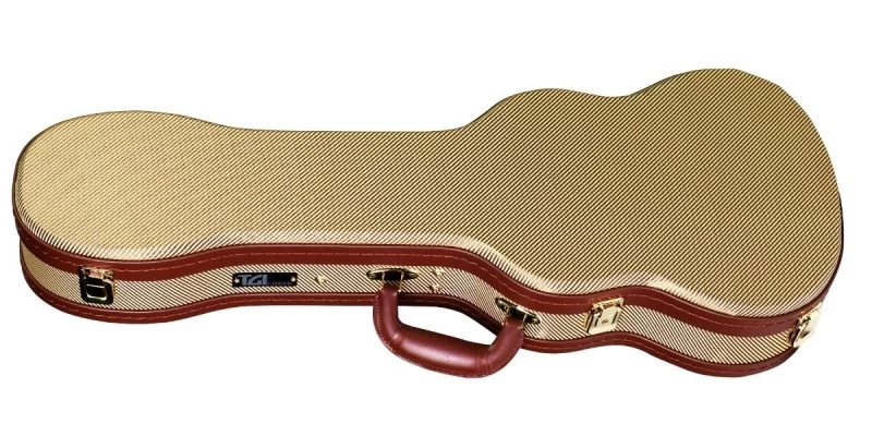 TGI Tenor Ukulele Tweed Wooden Case