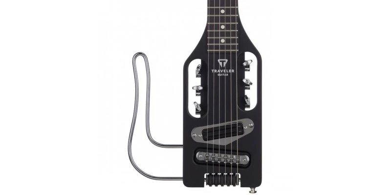 Traveler Guitar Traveler Ultra-Light Electric Travel Guitar Left Handed Matte Black - Image 2