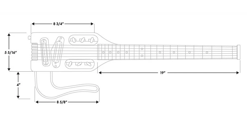 Traveler Guitar Traveler Ultra-Light Electric Travel Guitar Maple - Image 9