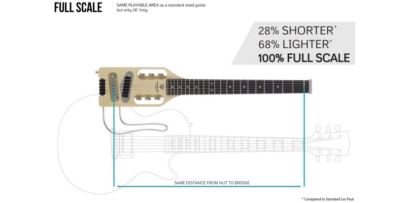 Traveler Guitar Traveler Ultra-Light Electric Travel Guitar Maple - Image 5