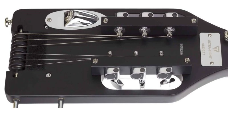 Traveler Guitar Traveler Ultra-Light Electric Travel Guitar Left Handed Matte Black - Image 5