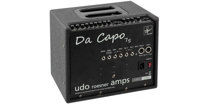 Udo Roesner Da Capo 75 Acoustic Guitar Amplifier - Image 7