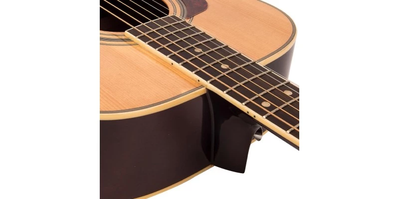 Vintage V300 Left Handed Acoustic Guitar Natural - Image 6
