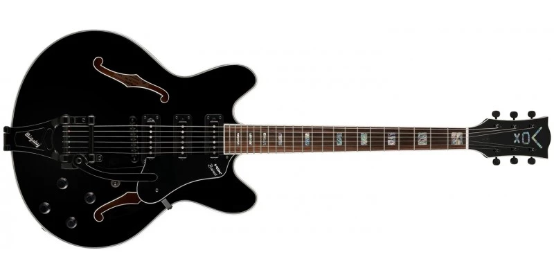 VOX S66B Bobcat Bigsby Jet Black