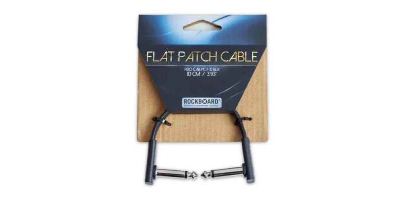 Warwick RockBoard Flat Patch Cable 10cm Black - Image 3