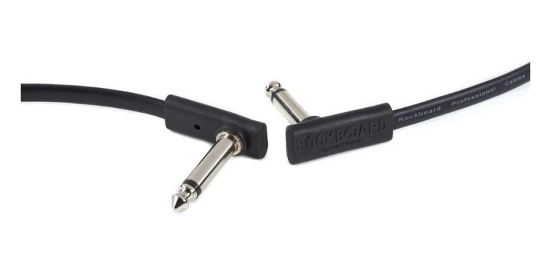 Warwick RockBoard Flat Patch Cable 10cm Black - Image 2