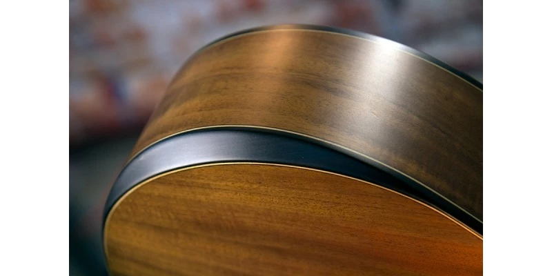 Washburn G-Mini 55 KOA Travel Acoustic Guitar Natural - Image 7