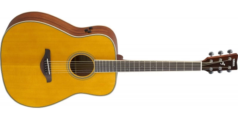 Yamaha FG-TA TransAcoustic Vintage Tint - Image 2