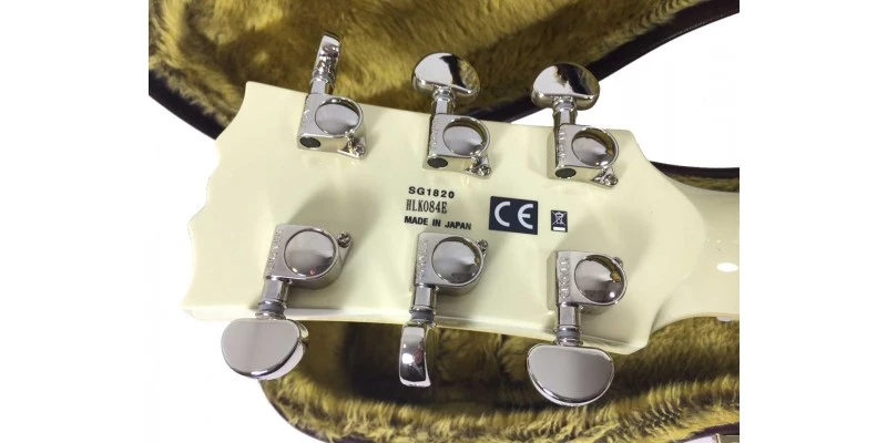 Yamaha SG1820 Vintage White Electric Guitar - Image 10