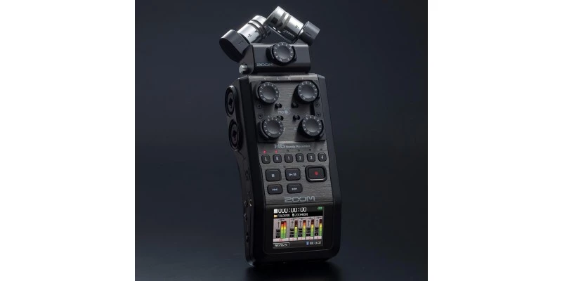 Zoom H6 Black Handy Recorder - Image 2